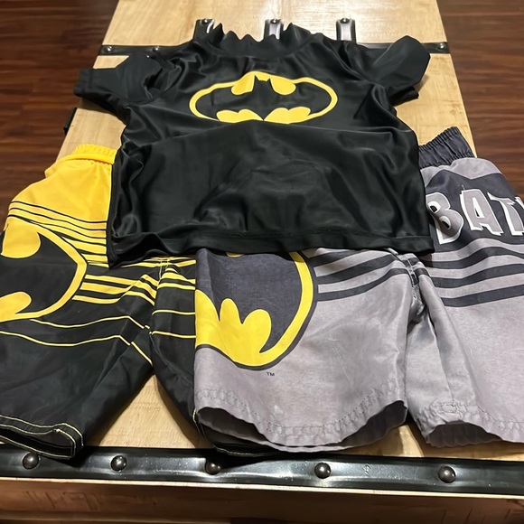 Kids Batman swimming 3 piece set - Picture 1 of 4